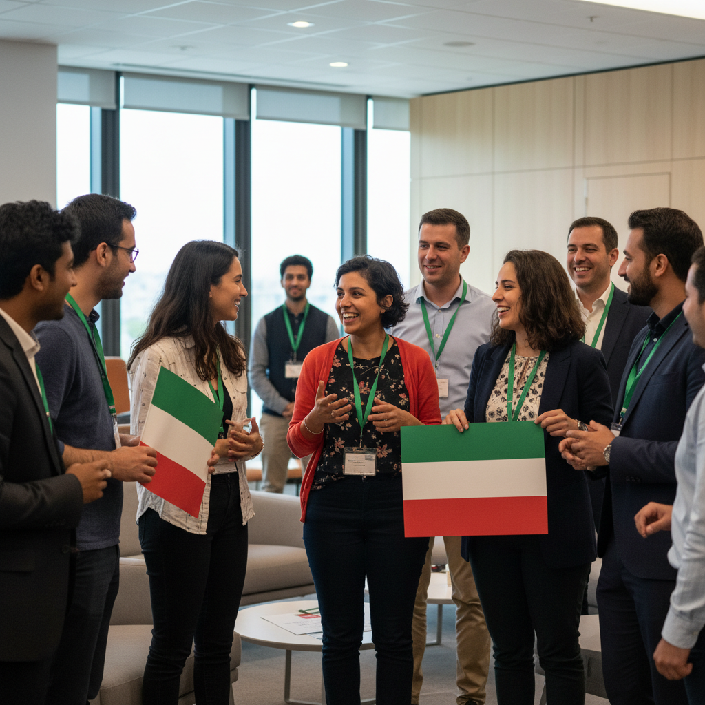 شرکت‌کنندگان در مجمع تأسیس مریدین در برلین